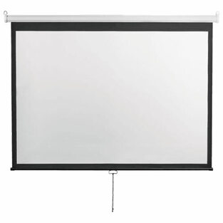 SBOX MANUAL PROJECTOR SCREEN 200×150 CM