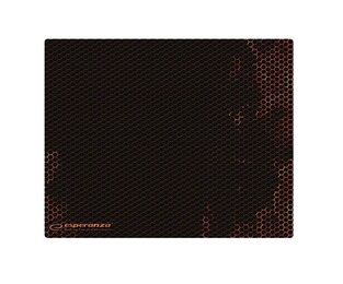 ESPERANZA gaming mouse pad Flame EGP103R, 400x300x3mm, μαύρο-κόκκινο