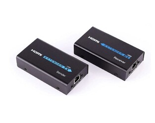 POWERTECH HDMI Video Extender CAB-H115, UTP cat5/6e έως 60m, Full HD, 3D