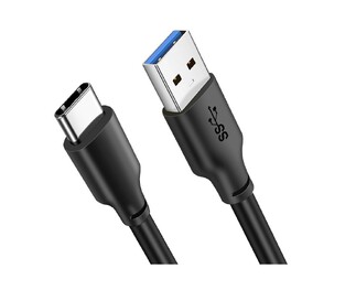 CABLETIME cable USB 3.0 to USB Type-C C160, 5V 3A, 3m, black