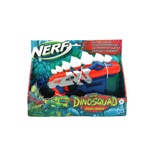 Hasbro Nerf Stego-Smash Dart-Blaster Dinosquad for Ages 8+