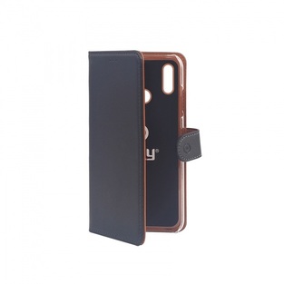 CELLY WALLY BOOK CASE HUAWEI P SMART 2019 black