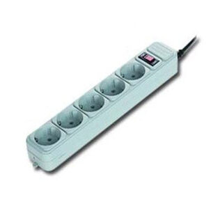 GEMBIRD POWER CUBE SURGE PROTECTOR 5 SOCKETS 1.8m WHITE   SPG3B6C