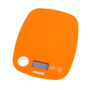 MESKO KITCHEN SCALE WITH HOLE TO HANG ORANGE