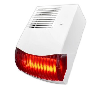 BS-3 outdoor siren, IP54, red