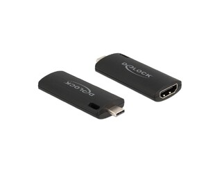 DELOCK HDMI video capture stick 88309, USB-C, 4K/30Hz, black