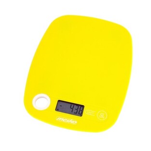 MESKO KITCHEN SCALE WITH HOLE TO HANG YELLOW