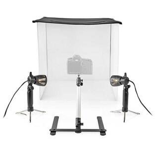 NEDIS SKT012WT Mini foldable photography studio (60x60 cm).