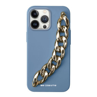 SBS METAL CHAIN IPHONE 11 blue backcover