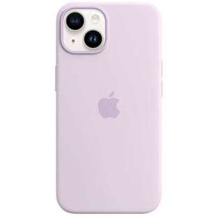 ORIGINAL APPLE SILICONE CASE MAGSAFE IPHONE 14 lilac backcover