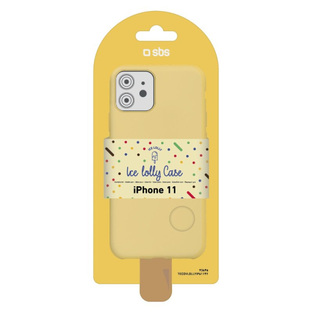 SBS ICE LOLLY IPHONE 11 yellow backcover