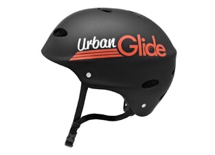 URBANGLIDE HELMET BLACK WITH RED