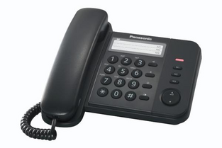 Panasonic Corded Phone KX-TS520 Black