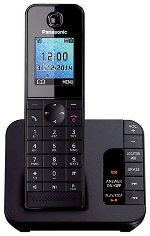 Panasonic Dect KX-TGH220GRB Black