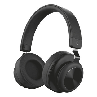 Ksix BLUETOOTH UNIVERSAL RETRO HEADPHONES black