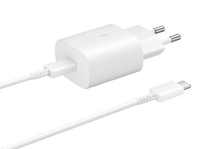 Samsung Fast Travel Charger 25W Type-C To Type C White