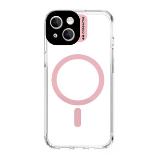 SBS CASE ME MAG CASE IPHONE 15 PLUS pink transparent backcover