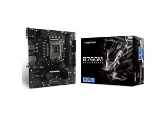 BIOSTAR motherboard B760MX-E D4, 2x DDR4, s1700, uATX, GbE, Ver. 6.0