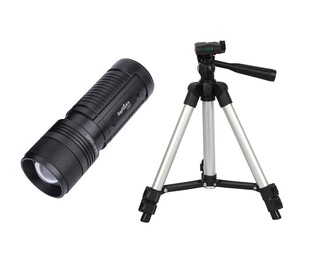 SUPFIRE fishing flashlight SPFR-GF01-A with tripod, 5400mAh, 375m