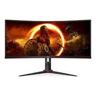 AOC CU34G2X/BK WQHD Curved Gaming Monitor 34''