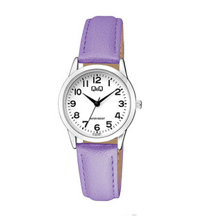 Q&Q C11A018PY Women's Leather Watch