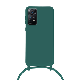 Vivid Silicone Case Lace Redmi Note 11 Pro 5G Pine Green