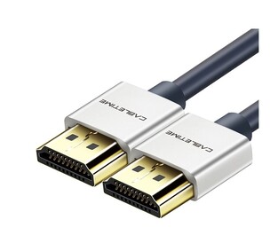 CABLETIME καλώδιο HDMI 2.0 AV540, gold plated, 32AWG, 4K, 1.8m, μπλε