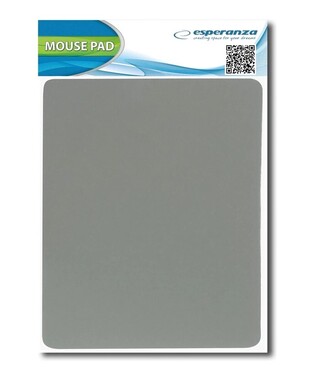 ESPERANZA mouse pad EA145E, 21.5x17.5x0.2cm, gray