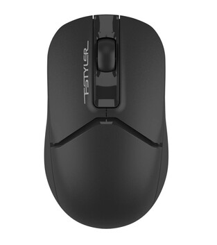 A4TECH Fstyler FG12 Wireless Mouse, 1200DPI, 3 Buttons, Black