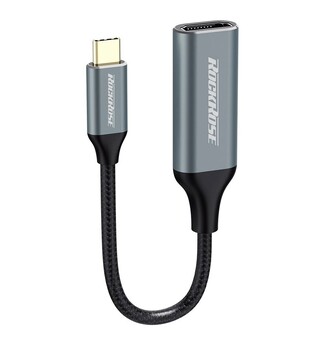 ROCKROSE αντάπτορας USB Type-C σε HDMI Infinity H, 4K, γκρι