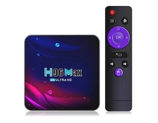 Smart TV Box H96 Max V11, 4K, RK3318, 4/32GB, WiFi 2.4/5GHz, Android 11