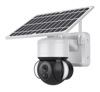 SECTEC smart solar camera ST-S518M-3M with projectors, 3MP, Wi-Fi, PTZ