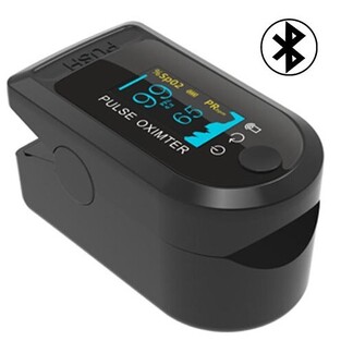 LAMTECH BLUETOOTH PULSE OXIMETER BLACK