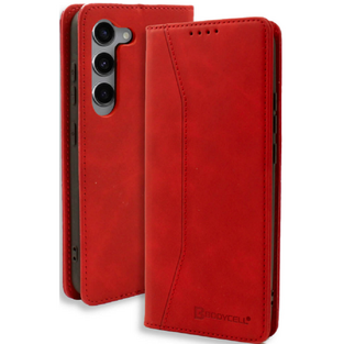 Bodycell Θήκη - Πορτοφόλι Samsung Galaxy S23 - Red