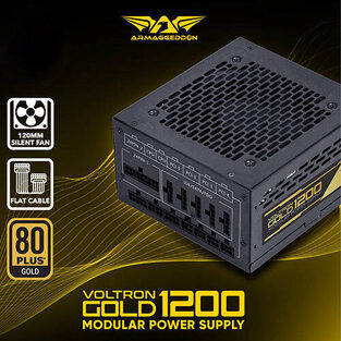 ARMAGGEDDON PSU VOLTRON GOLD 80+ RATING 1200W  VG1200