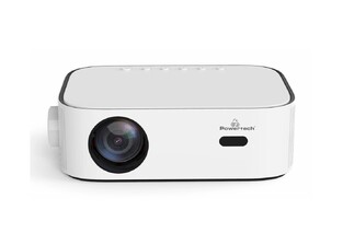 POWERTECH LED video projector PT-1035, Full HD Dolby Audio, WIFI, white