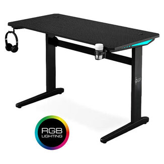 LGP GAMING TABLE WITH RGB LED EFFECTS BLACK  LGP112822