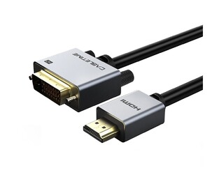 CABLETIME cable HDMI 1.4 to DVI 24+1 AV579, 1080p, 5m, black