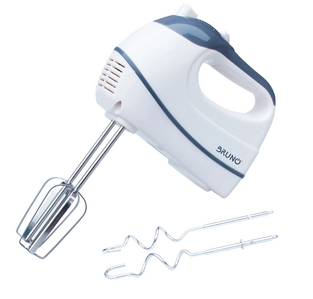 BRUNO Hand mixer, 6 speeds, 20cm stirrers & kneaders, 300W