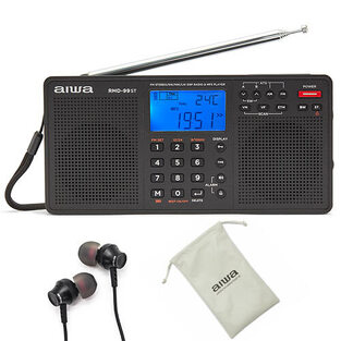 AIWA 4-BAND MULTIBAND RADIO WITH EARPHONES  RMD-99ST