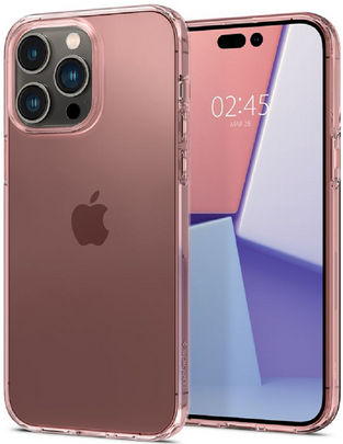 Spigen Crystal Flex Silicone Case - Apple iPhone 14 Pro - Rose Crystal