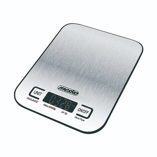 MESKO KITCHEN SCALE INOX BLACK