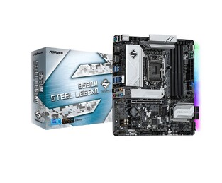 ASROCK motherboard B560M Steel Legend, 4x DDR4, s1200, USB 3.2, mATX