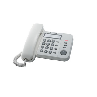 Panasonic Corded Phone KX-TS520 White