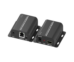 POWERTECH HDMI Video Extender CAB-H114, UTP cat5e/6, Full HD, 3D, IR