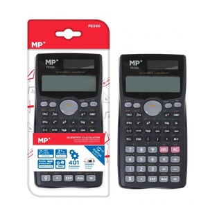 MP scientific calculator PE030, solar & batteries, 10+2 digits