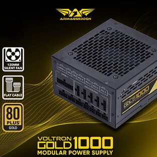 ARMAGGEDDON PSU VOLTRON GOLD 80+ RATING 1000W  VG1000