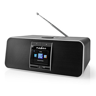 Internet, DAB+ και FM ραδιόφωνο με λειτουργία Bluetooth, 42W NEDIS RDIN5005BK