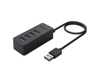 ORICO USB hub W5P-U3, 4x USB θύρες, 5Gbps, μαύρο