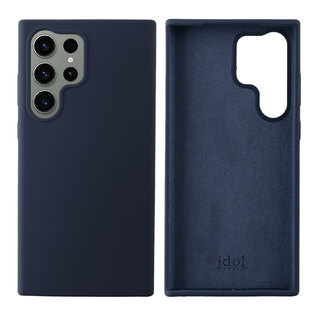 IDOL 1991 ΘΗΚΗ SAMSUNG S23 ULTRA 5G S918 6.8" VELVET ELITE TPU 4 SIDE CAMERA GUARD BLUE